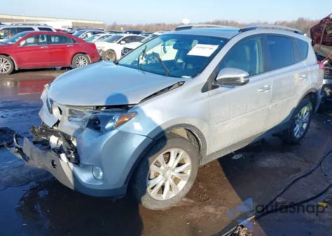 2015 Toyota Rav4 Limited from USA, damaged, VIN JTMDFREV3FD123706